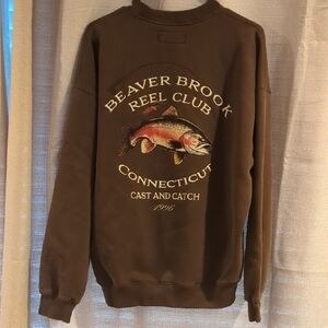 Abercrombie Brook Trout Sweatshirt Crewneck